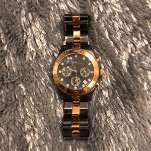 Marc by Marc Jacobs watch Rose gold and graphite